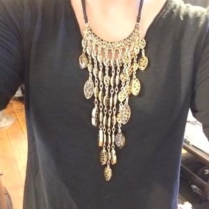 Chico's leopard necklace
